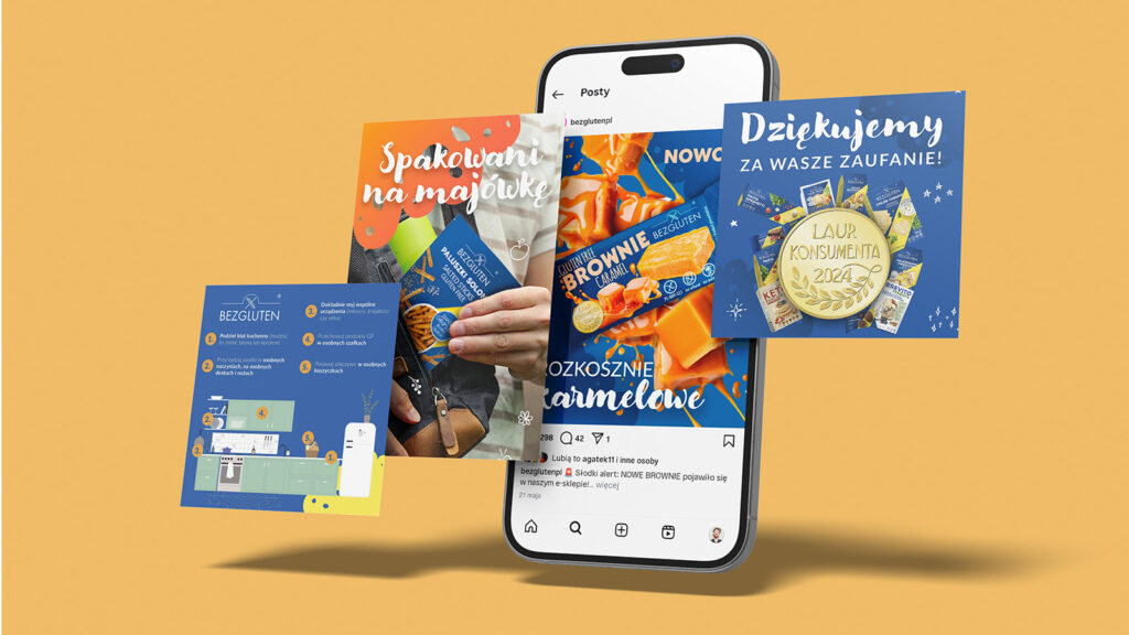 Bezgluten-social media-smartfon